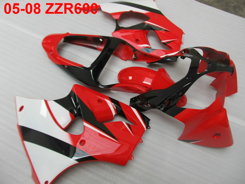 Литьевая форма бесплатно 7 подарков комплект обтекателей для Kawasaki Ninja ZZR600 05 06 07 08