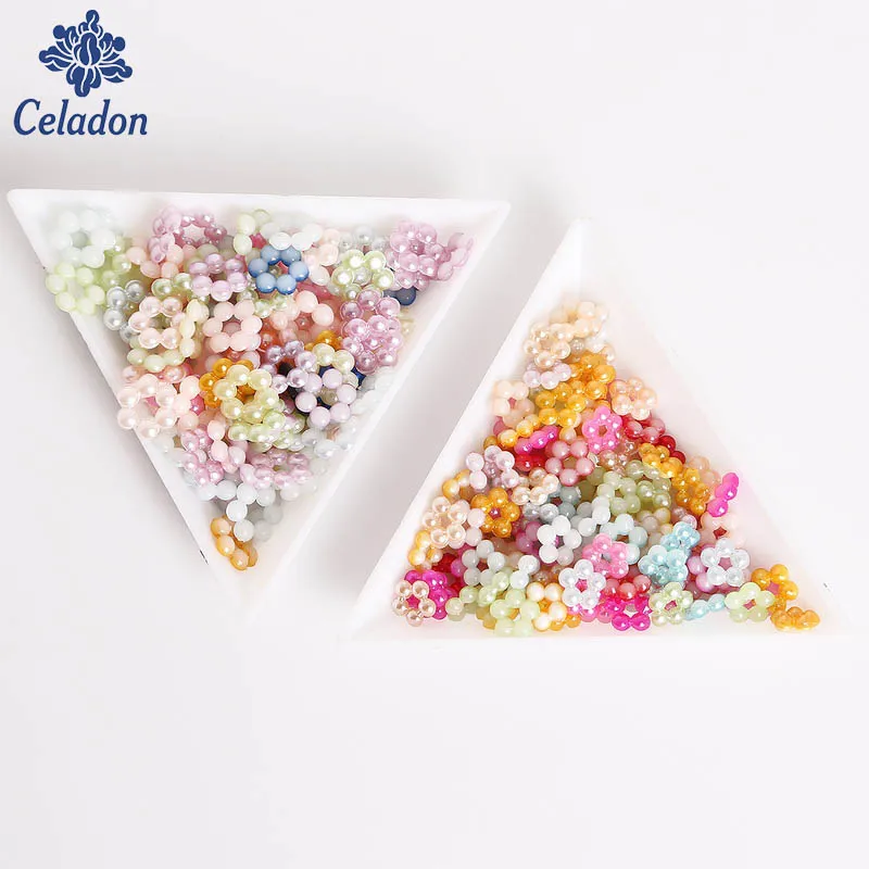 100 шт. бусины из АБС пластика с искусственным жемчугом|beads fashion|beads beadsbeads for clothes |