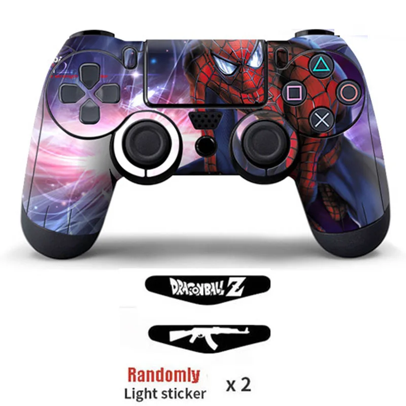 Наклейка из ПВХ для беспроводного контроллера PS4 геймпад Защитная Playstation 4