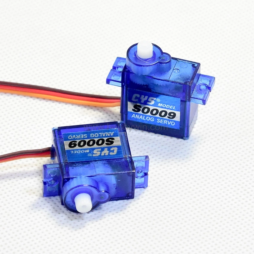 2pcs Analog 9g Micro Servo Plastic Gear CYS-Model S0009 for RC Model Airplane Glider Helicopter | Игрушки и хобби