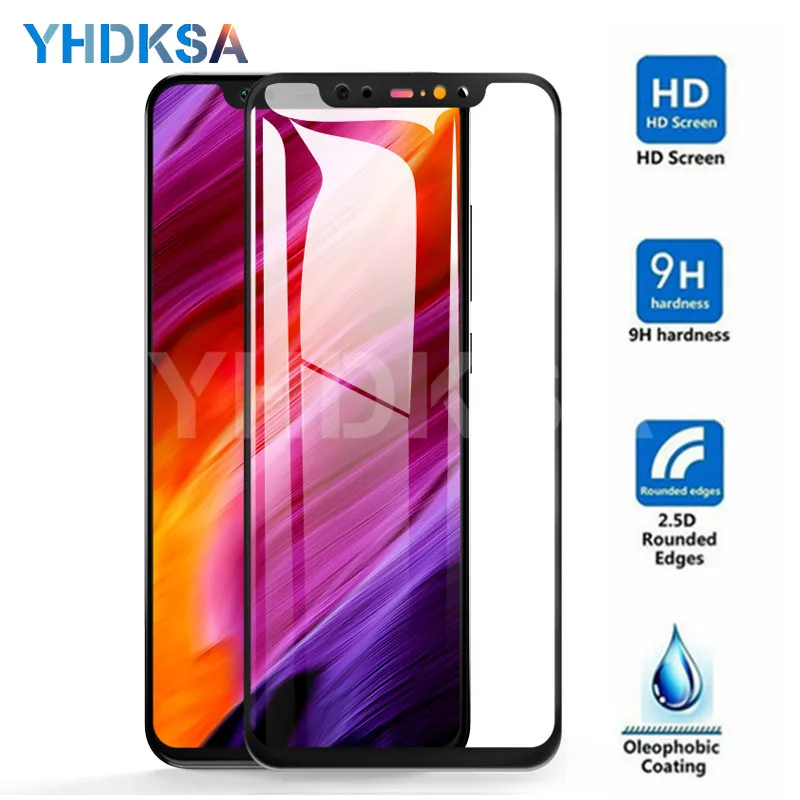 9D полное Защитное стекло для Xiaomi Mi 8 9 SE A1 A2 Lite Pocophone F1 Max 3 2 Note 3 закаленное защитное стекло для экрана
