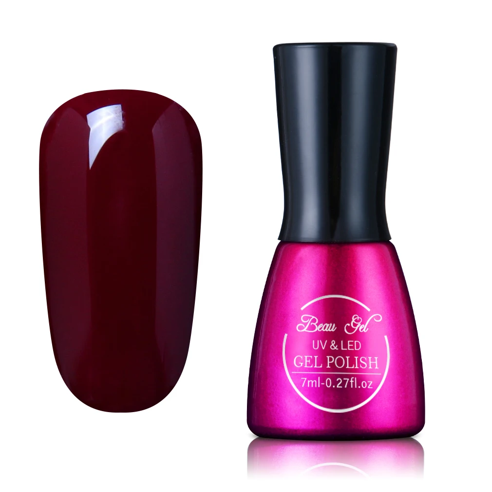 1418 Beau гель UV Vernis Полупостоянный 7 мл УФ-гель для ногтей замачиваемый долговечный светодиодный лак для ногтей, лак для ногтей - Цвет: 1418