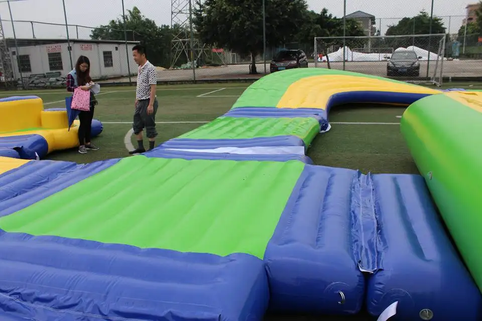 2018 горячая Распродажа Открытый Взрослый надувной плавающий аквапарк