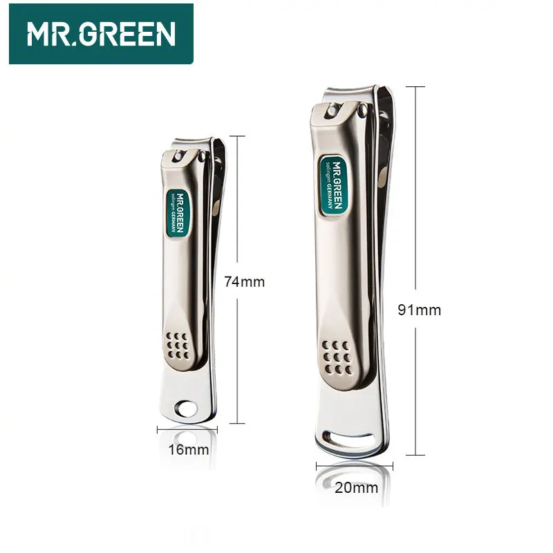 Фото Кусачки для ногтей MR.GREEN из нержавеющей стали, кусачки для ухода за педикюром, профессиональные пилочки для ногтей в виде рыбьей чешуи, инстр... №5