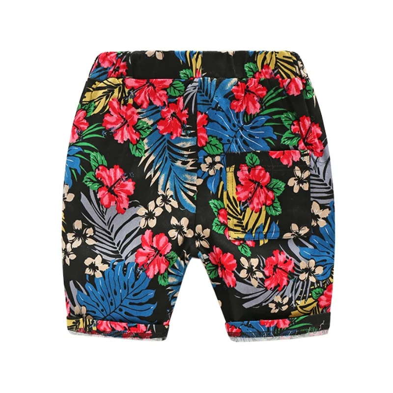 Baby Boy Clothes Set Kids Printed Short Sleeve + Pant Suit Summer 2019 Infant Boys Casual Clothing Children Outerwear Sets | Детская