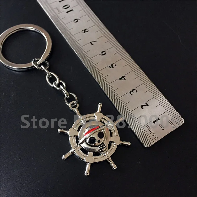 100 шт. Аниме One Piece Compass бронзовая фотосессия брелок соломенная шляпа
