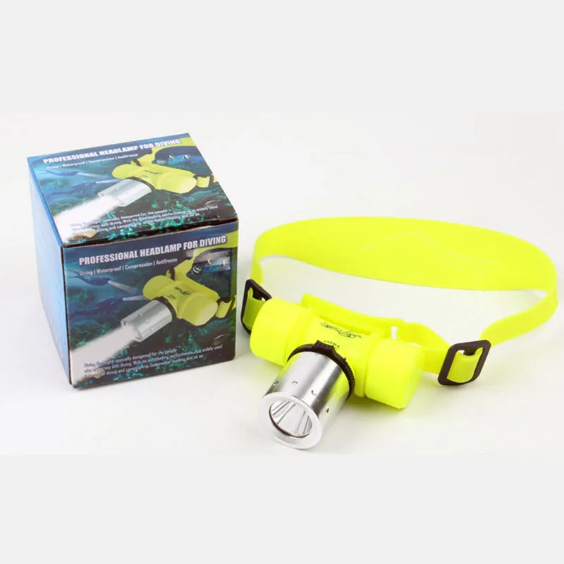 Mildness LED Headlamp Waterproof Underwater 1200 Lumen XM-L XML T2 60m Diving Headlight Dive Head Light Torch Lamp 18650/AAA | Освещение