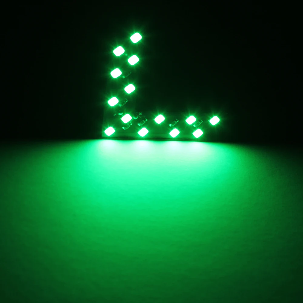 1 шт. автомобильный Стайлинг 14 SMD светодиодный фонарь со стрелкой панель автомобиля зеркало заднего вида индикатор поворота светодиодный светильник для парковки