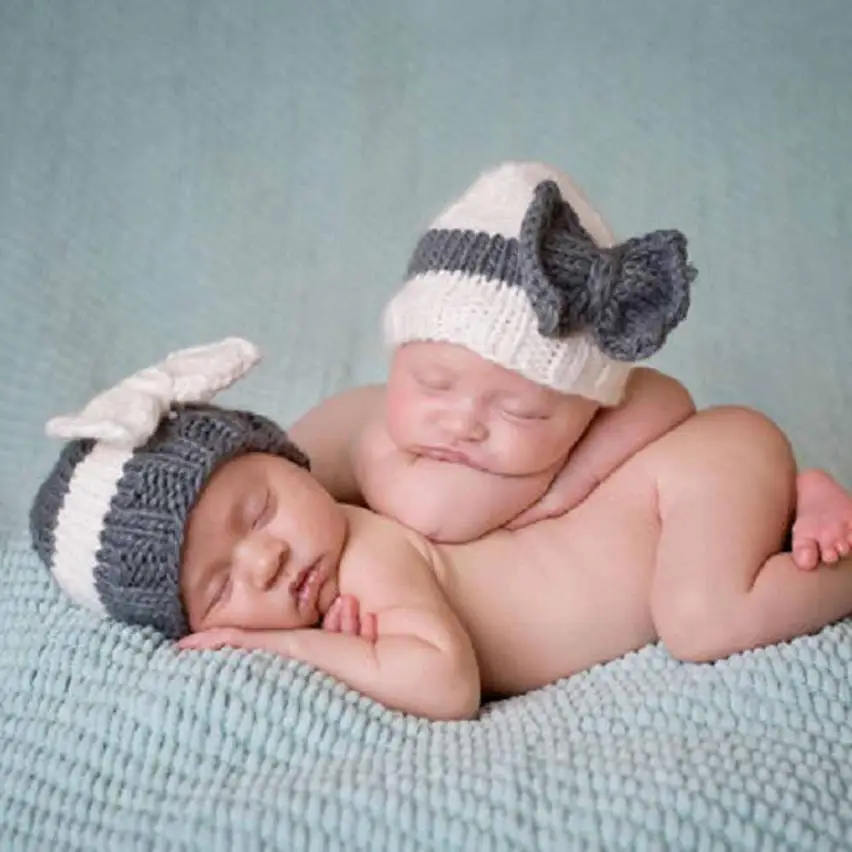 Newborn Baby Girl Boy Infant Toddler Knitting Wool Crochet Hat Soft photography props adorable bebe cap August 13 | Детская одежда и