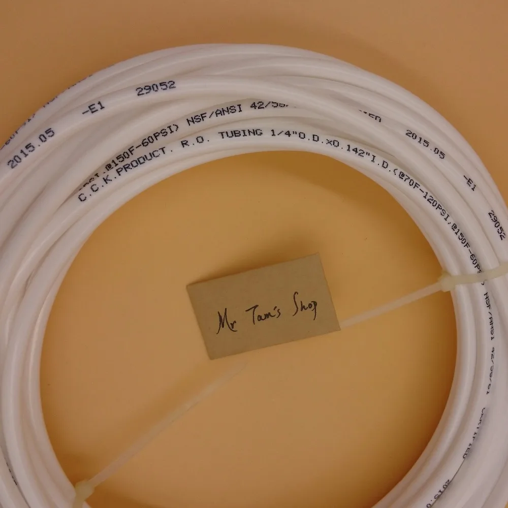 Бесплатная доставка 10 метров 1/4 дюйма полиэтиленовый фильтр для воды шланг труб