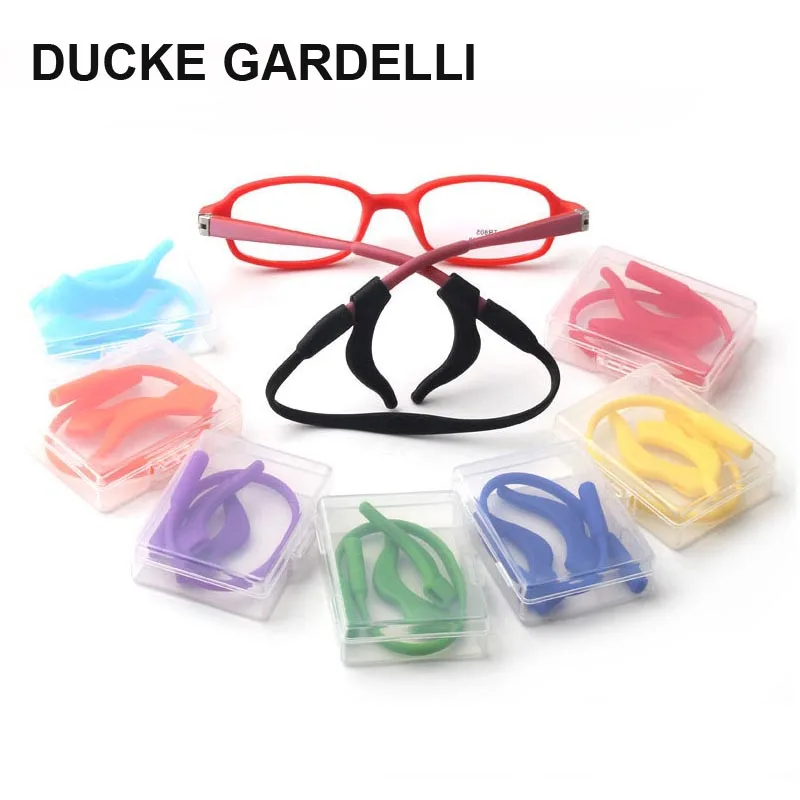Ducke gardelli детская Очки ремешок силиконовый держатель противоскользящим для Ушные