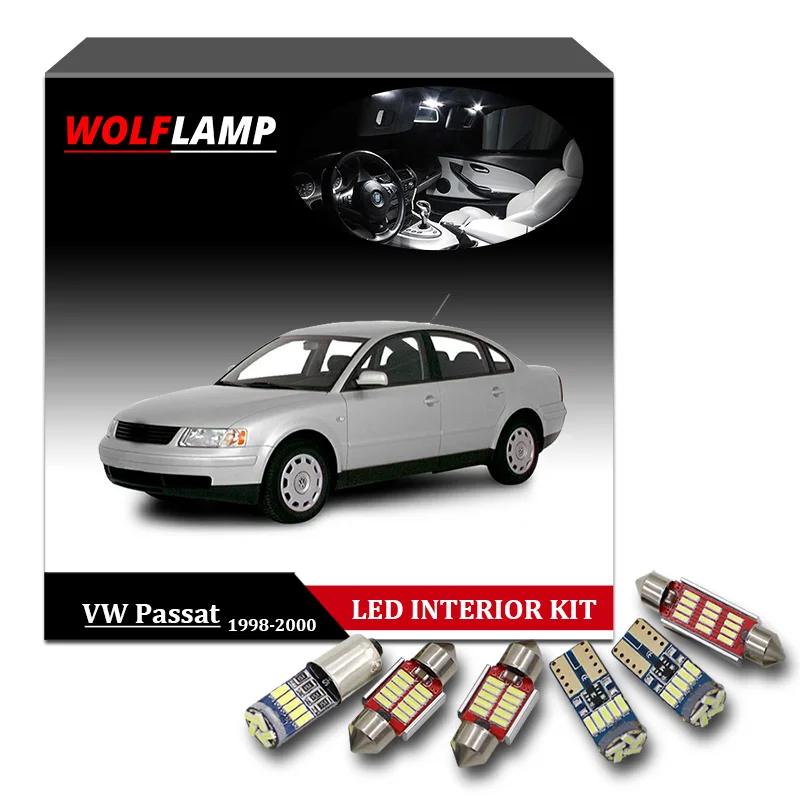Wolflamp 16 шт. белый набор Canbus светодиодный светильник для салона автомобиля s 1998 2000