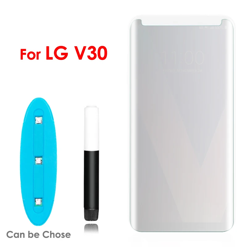 for LG V30 Новинка нано жидкое стекло для LG V40 ThinQ защитная пленка на весь экран для LG G7 V30 от края до края прозрачная защитная пленка на весь экран - Цвет: for LG V30