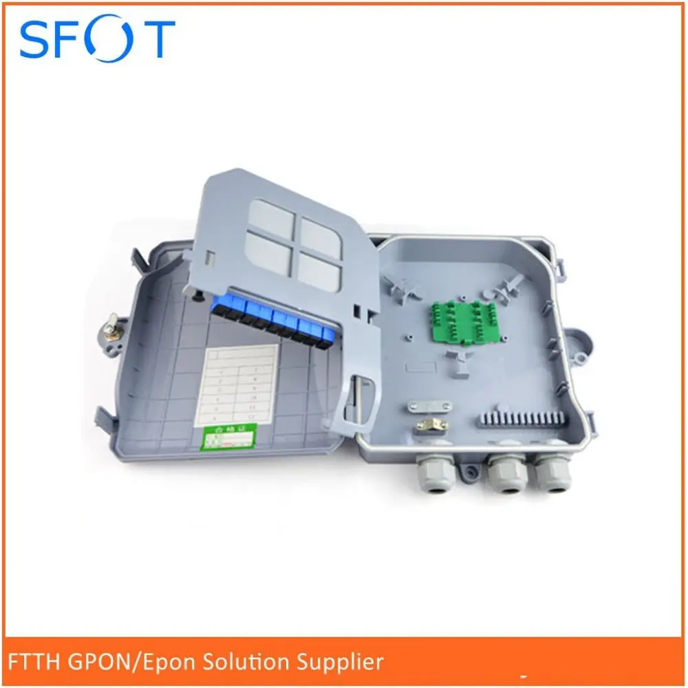 Оптоволоконный инструмент FTTH волоконно оптический терминальный ящик для 1*8 PLC