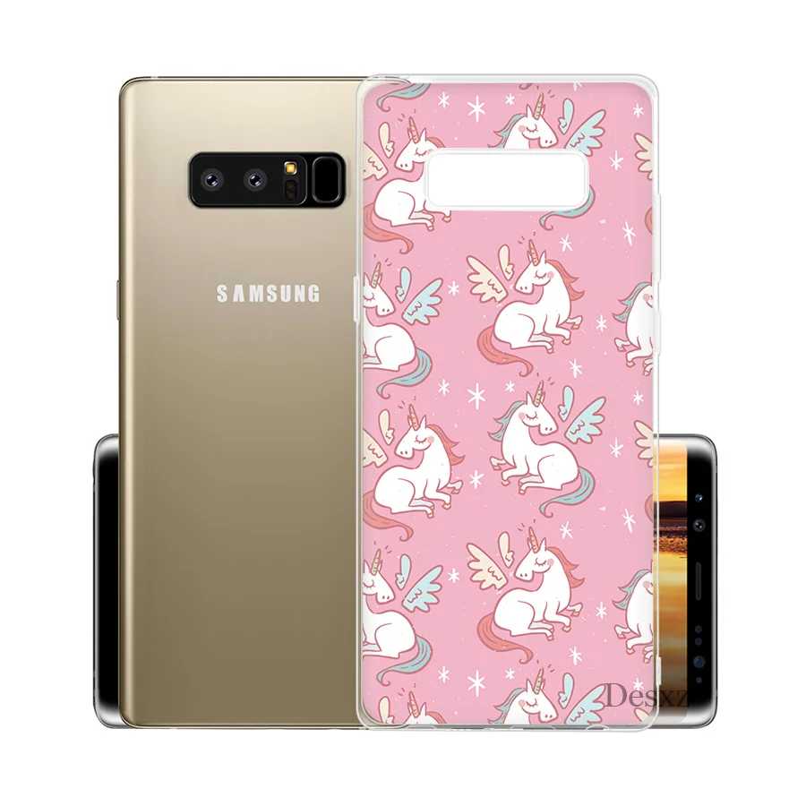 Чехол для телефона с милыми животными Samsung Galaxy S3 S4 S5 S6 S7 Edge S8 S9 Plus Note 8