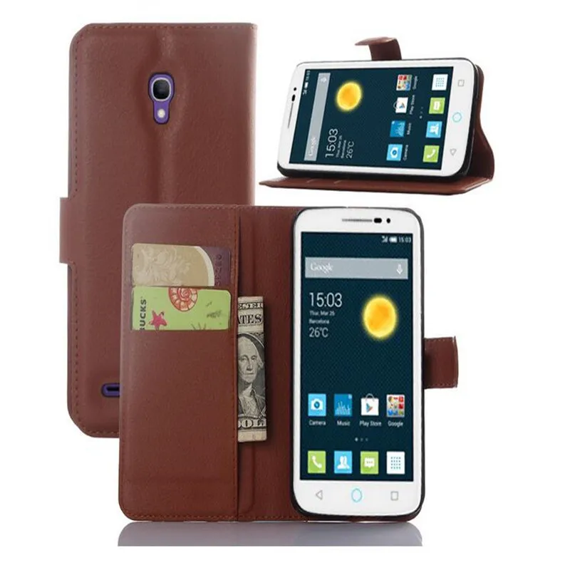 Effelon для Alcatel One Touch POP 2 чехол кошелек стильный книжка телефона подставка слот