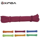 XINDA Escalada 10 м Paracord веревка для скалолазания аксессуары шнур 6 мм Диаметр 5KN высокая сила Паракорд веревка для безопасности выживания