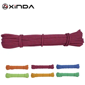 XINDA Escalada 10 м Paracord веревка для скалолазания аксессуары шнур 6 мм Диаметр 5KN высокая сила Паракорд веревка для безопасности выживания