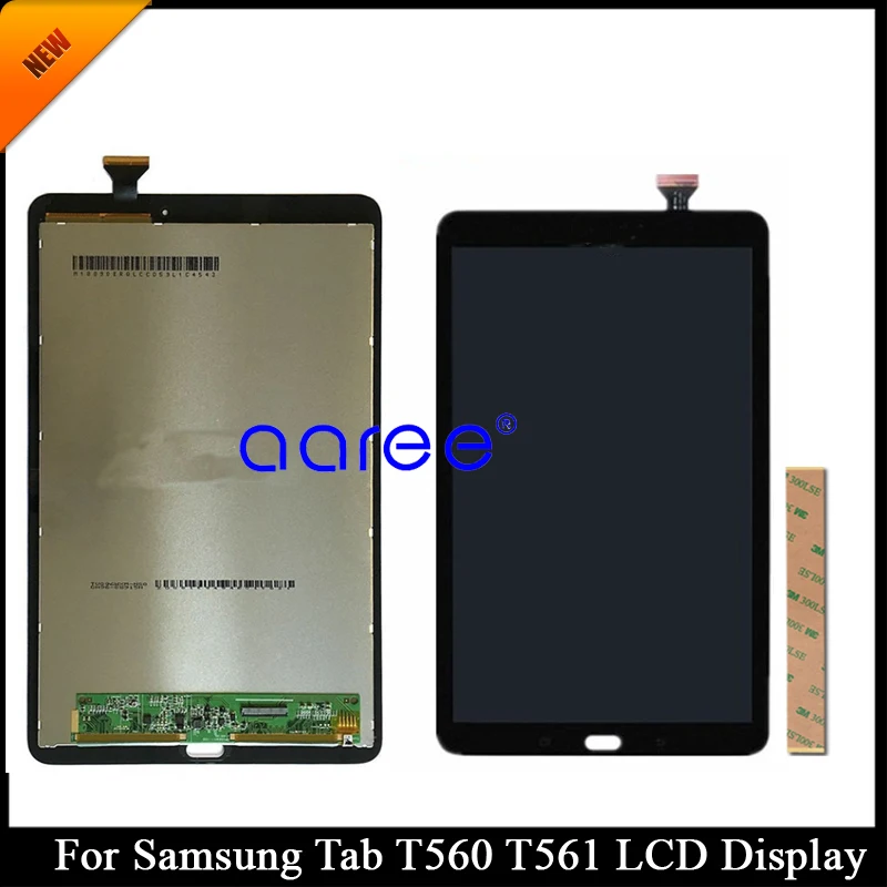 Протестированный ЖК дисплей для Samsung Tab SM T560 LCD samsung T561 сенсорный экран в