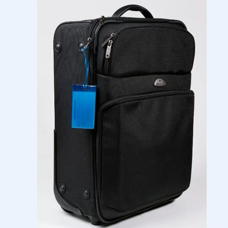 Багажная Бирка ПВХ материал многоцветный и смешать моды дорожные сумки теги тяга