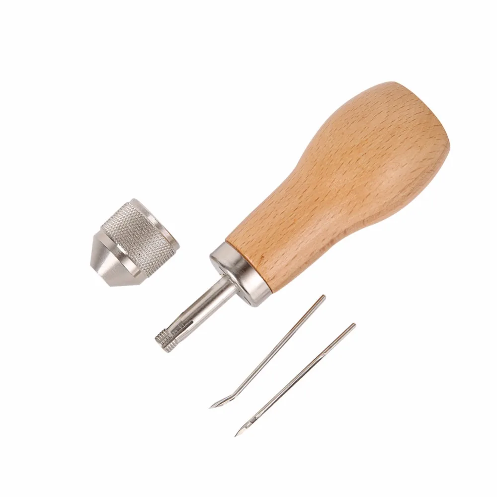 DIY Speedy Stitcher швейный Awl набор инструментов для кожаного паруса и холста тяжелый