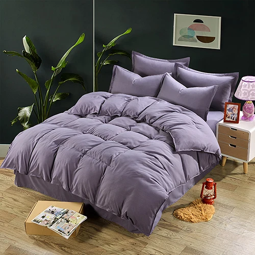 purple Обычное одеяло, покрывало, одеяло, покрывало, покрывало, одеяло, постельные принадлежности, одиночное, двойное, King size, семейный, для взрослых, детей, хлопок, сатин, одеяло ed - Цвет: purple
