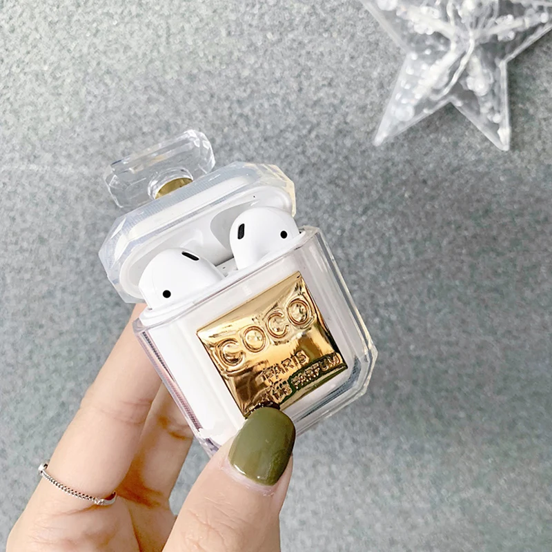 2019 силиконовый чехол для флакона духов гарнитура airpods защитный роскошный