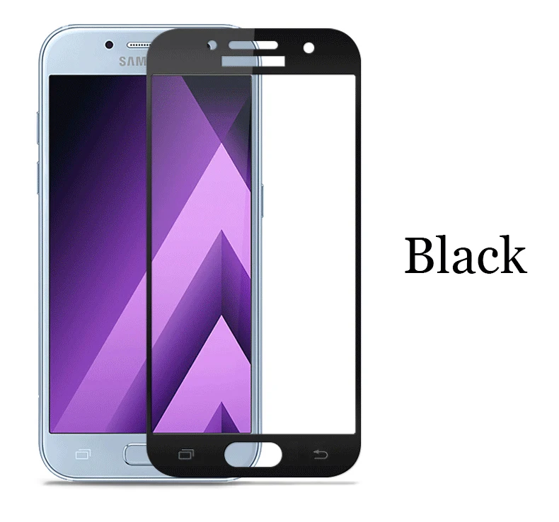For Samsung Galaxy A3 2016 Tempered Glass 9H Premium Full Cover Explosion-proof Screen Protector film for 2017 |