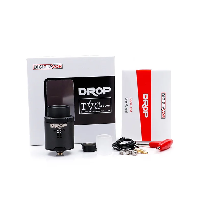 Бесплатный подарок электронные сигареты Digiflavor Drop RDA BF Squonk 24 мм с модом Voopoo Drag 157 Вт