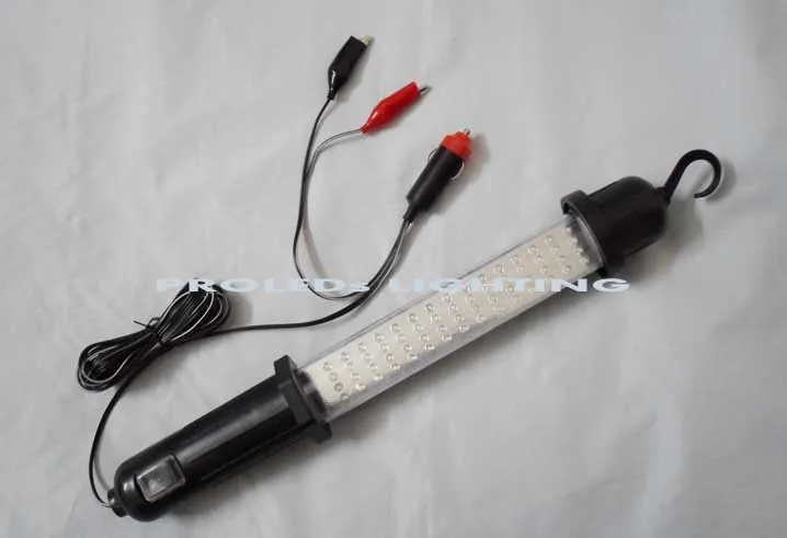Портативный 12V ручной 60 led рабочий свет Luz trabajo Светодиодный прожектор с