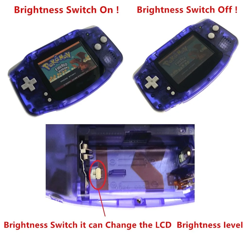 Профессионально Восстановленное для игры мальчиков Игровая приставка GBA с AGS-101