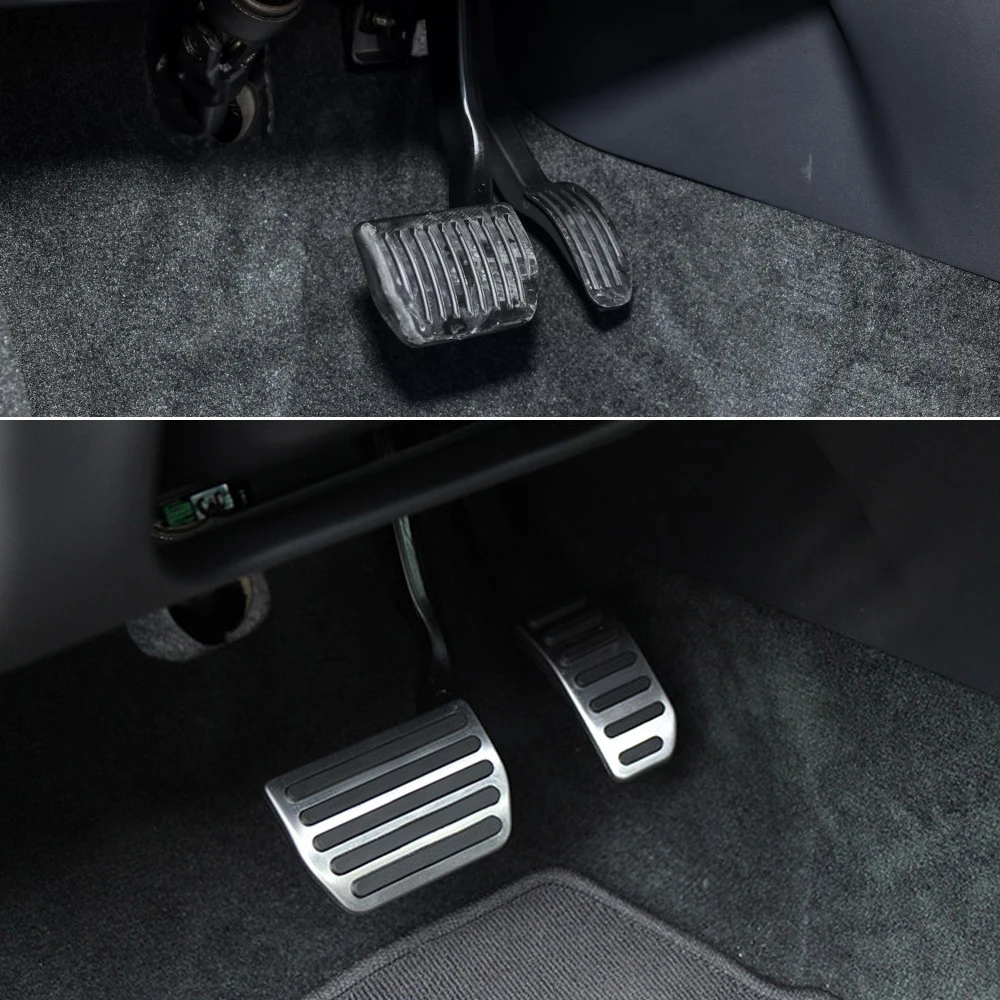 2 шт./компл. автомобильная педаль из нержавеющей стали тормоза автомобильные