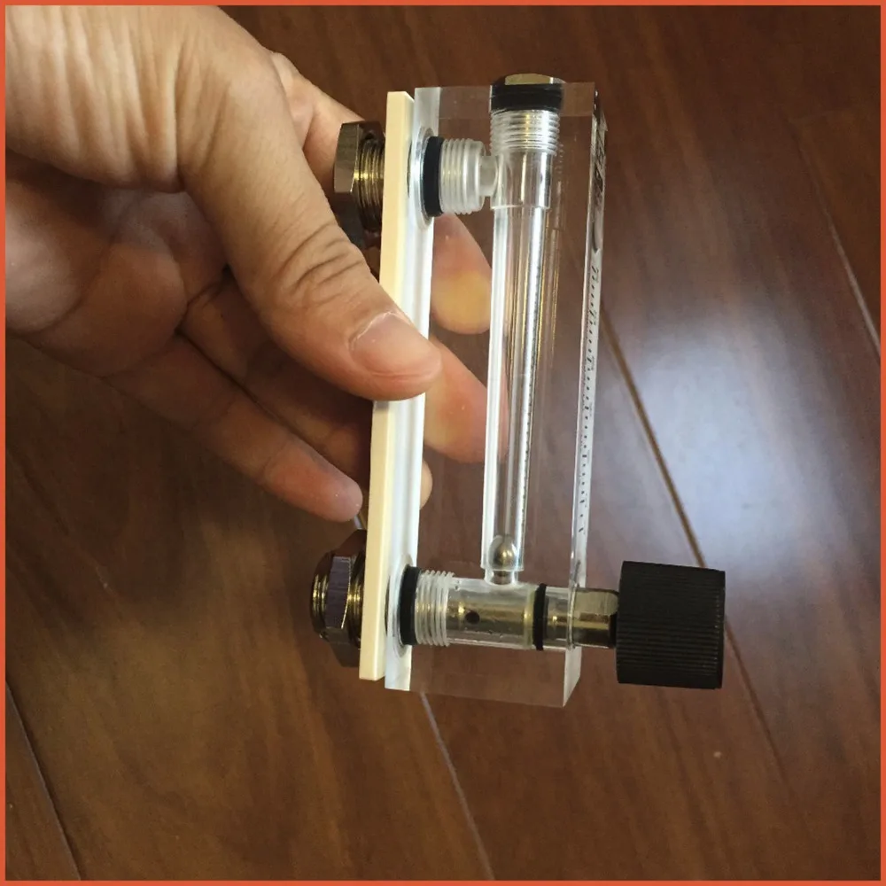 Квадратный панельный указатель расхода кислорода ротаметр расходомер LZT6T