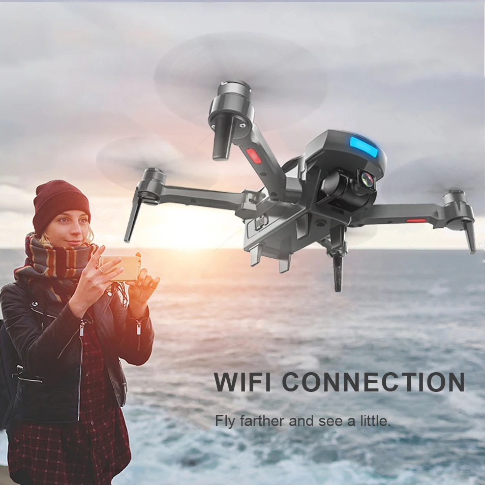 AOSENMA CG033 бесщеточный двигатель FPV Вертолет с 1080P HD wifi Gimbal Камера Двойной gps складной