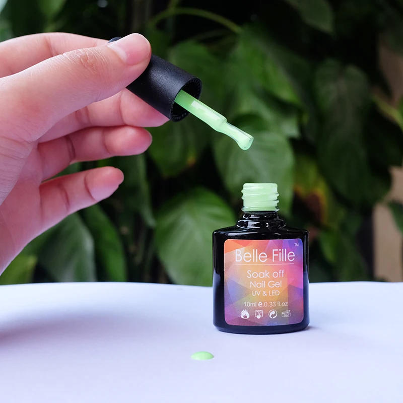 Belle Fille 10 мл УФ-Гель-лак для ногтей Esmaltes Permanentes лак Vernis светодиодный Маникюр Лаки DIY