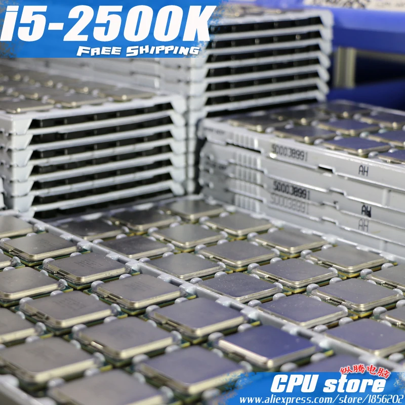 Процессор Intel i5 2500K четырехъядерный 3 ГГц LGA 1155 TDP: 95 Вт 6 Мб кэш-памяти с графическим
