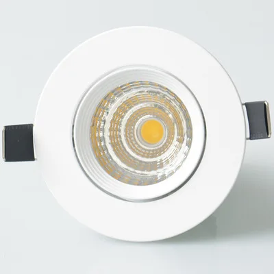 JLAPRIRA лайтин серебро soptlight cob светодиоды с регулируемой яркостью светильник AC110V 220V