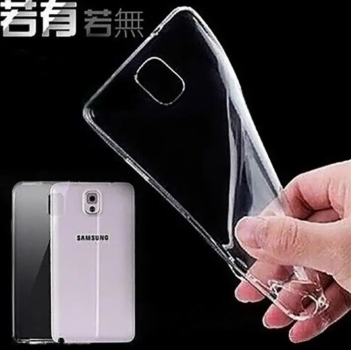 Высококачественный ультратонкий прозрачный чехол из ТПУ для Samsung Galaxy NOTE 3 4 Note5 8 9 10