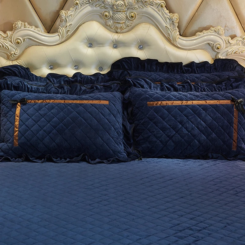 Новый роскошный комплект постельного белья из 3 предметов синий розовый бежевый