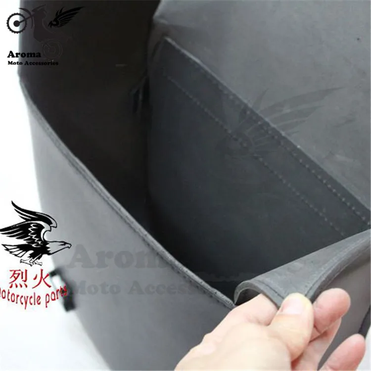 

1 pair skull fire decal model universal motorcycle saddlebag for honda yamaha Kawasaki harley bags moto saddle bag motorbike