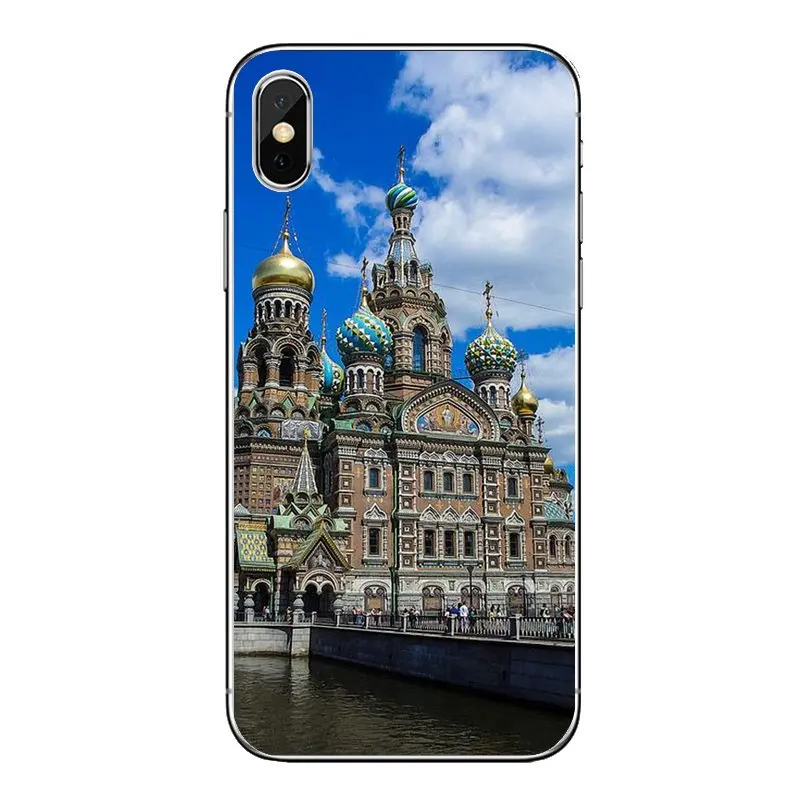 The Church of Our Savior on Spilled Blood For iPod Touch iPhone 4 4S 5 5S 5C SE 6 6S 7 8 X XR XS Plus MAX Soft Silicone TPU Case |