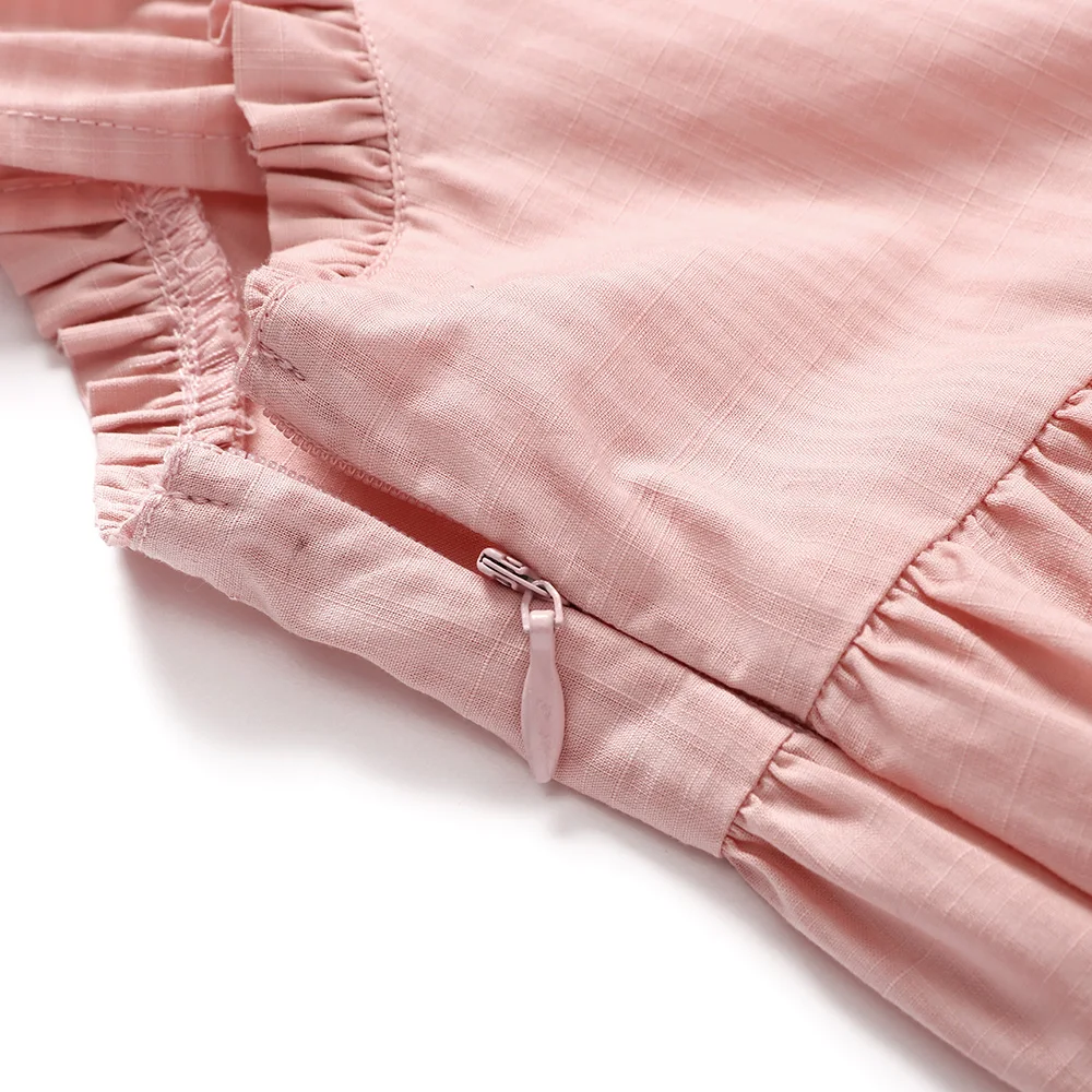BalabalaChildren's wear платья с открытыми плечами для девочек на лето 2019 Новое Детское