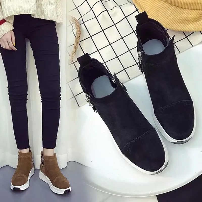 Новинка 2019 года весенние Замшевые женские модные роскошные Нескользящие удобные