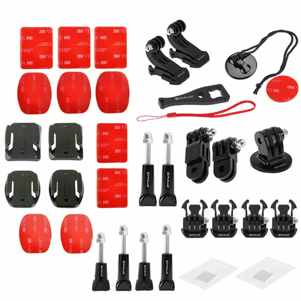 Аксессуары для Go Pro 45 в 1 Ultimate Combo Kit с камуфляжным покрытием EVA чехол GoPro HERO5 HERO4 Session