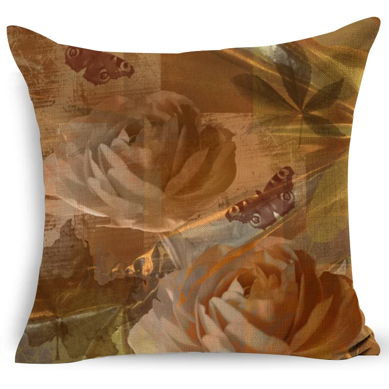 Новинка 2017 печати нескольких геометрический узор хлопок белье диванные подушки