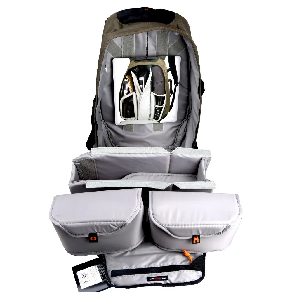 Lowepro открытый окуляр телескоп Рюкзак SLR телефото линза для камеры Сумка область путешествия 200 AW для 1" ноутбук