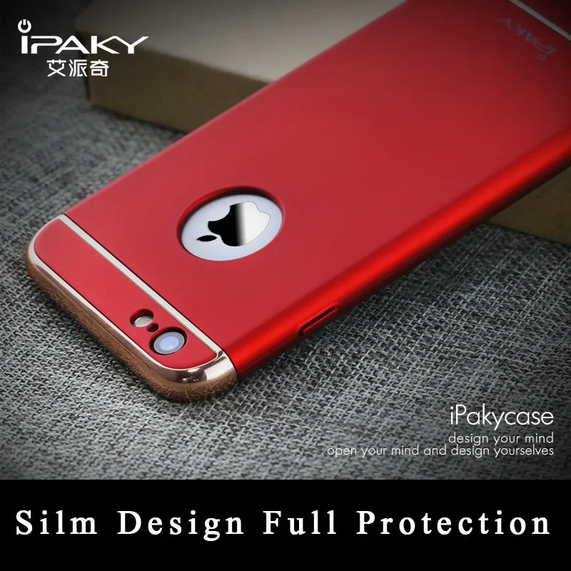 iPaky Brand 3IN1 Plating Cases For iPhone 6s Plus Case Cover Luxury Slim PC Coque 6 s iPhone6 |