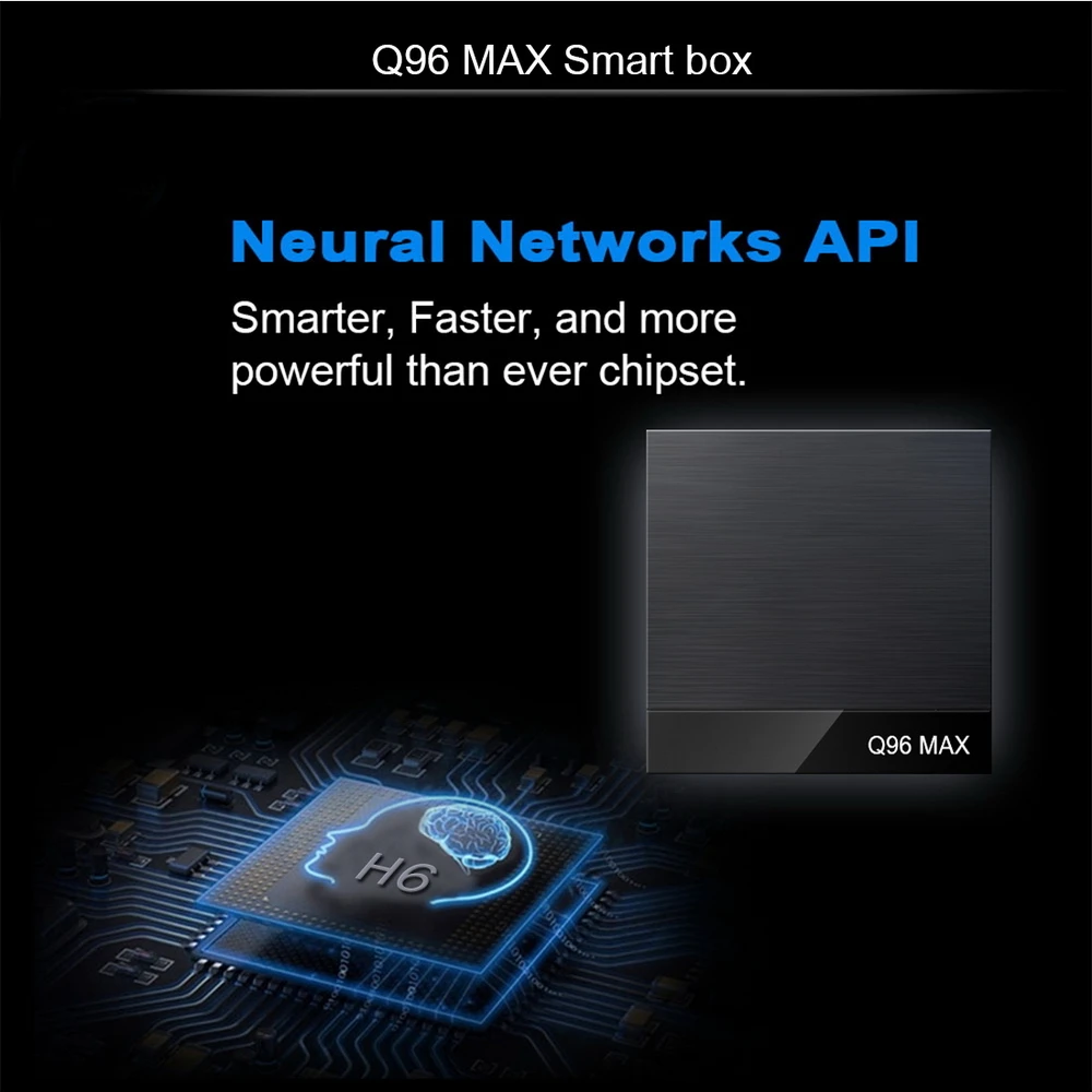 Android 9,0 ТВ приставка Q96 Max Allwinner H6 4 Гб ОЗУ 32 Гб ПЗУ 6K H.265 2,4G WiFi медиаплеер телеприставка