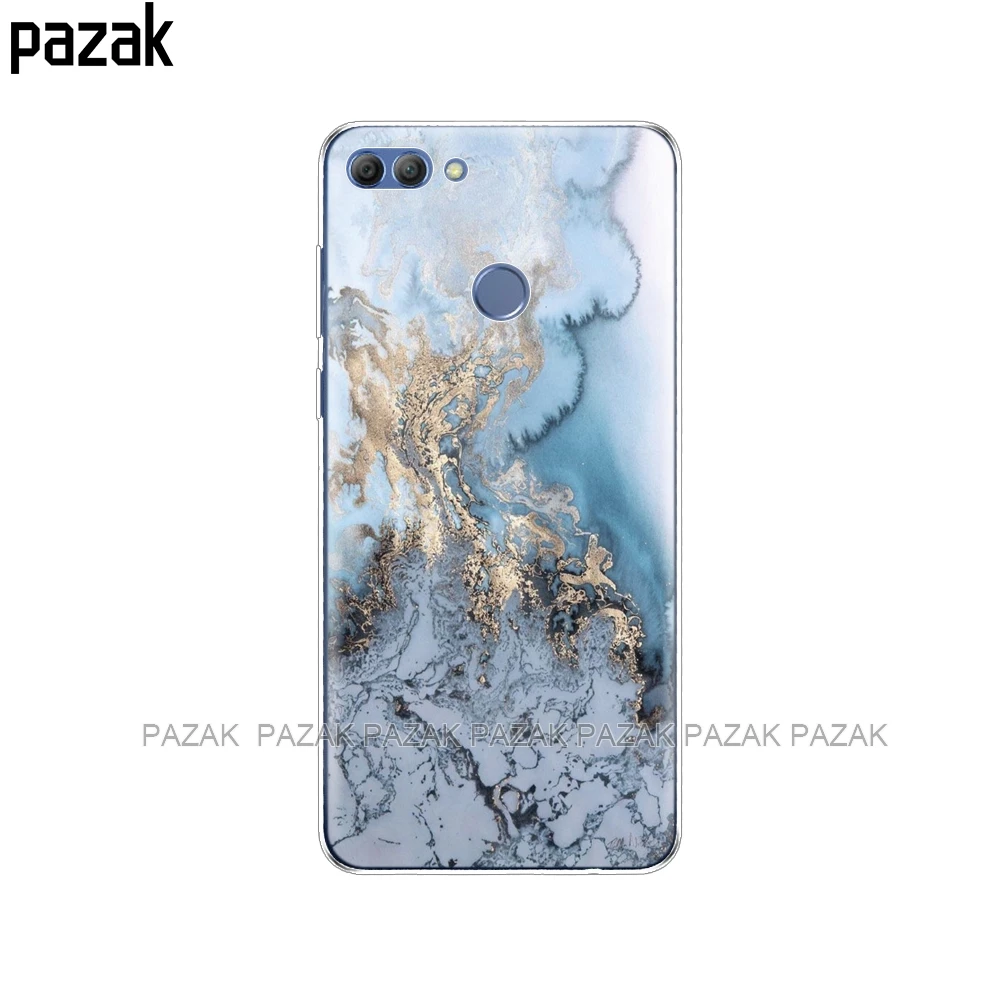 34301 Силиконовый чехол для телефона для huawei Y9 чехол s Мягкий ТПУ чехол для телефона Полный 360 защитный цветной дизайн - Цвет: 34301