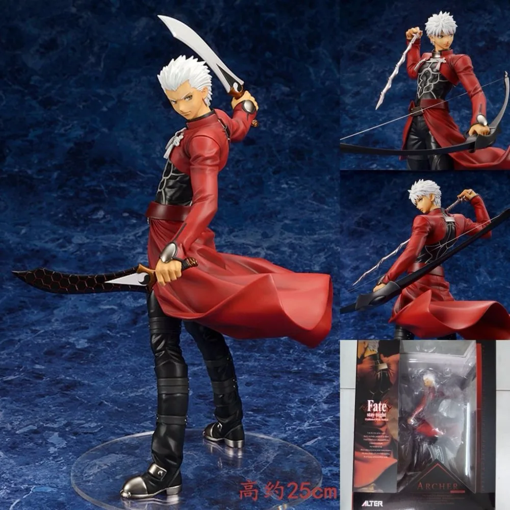 Fate/Stay Night Action Figures Emiya Shirou PVC 250mm Alter Fate Apocrypha Anime Model Toys Stay | Игрушки и хобби